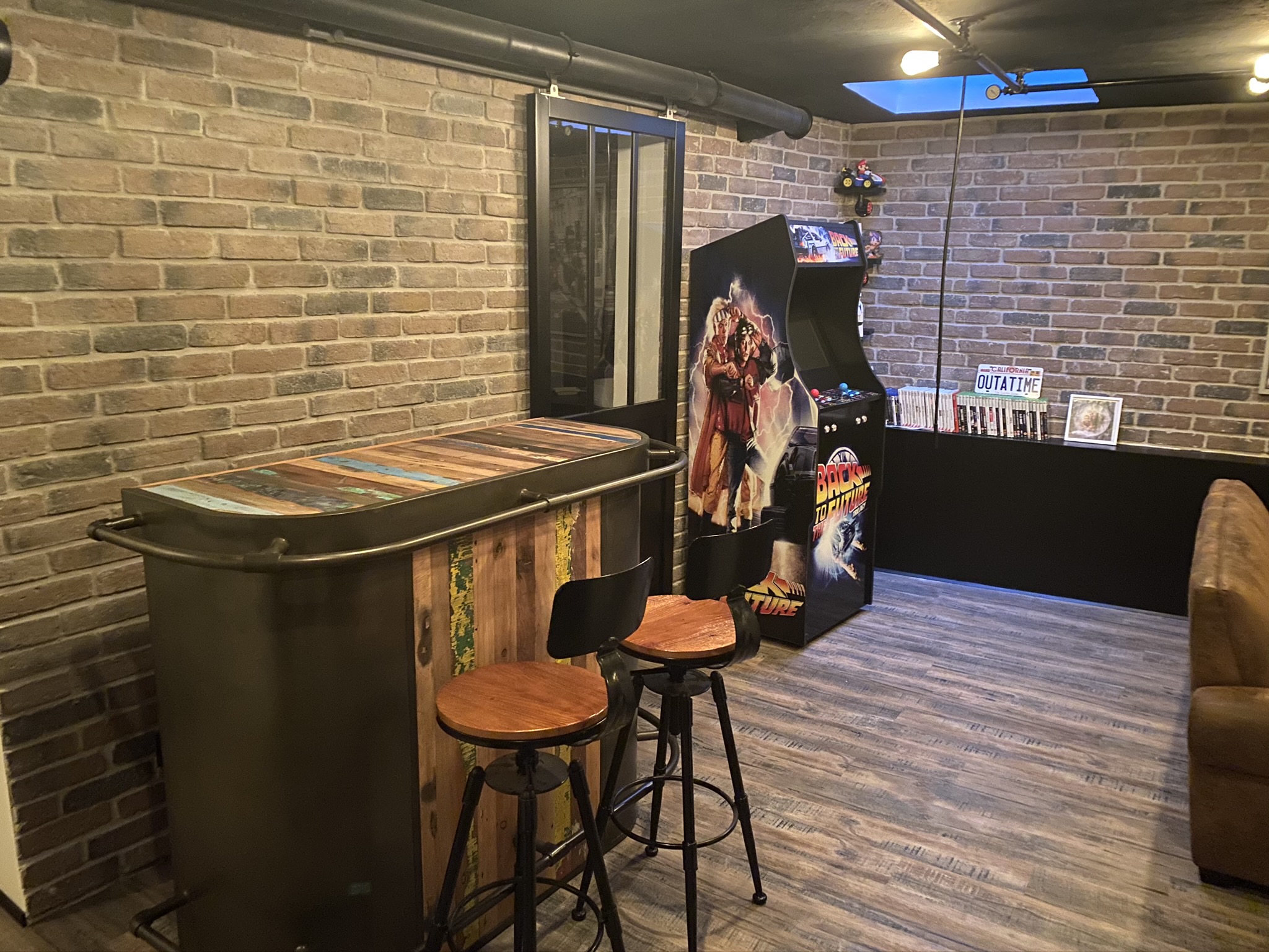 AMÉNAGEMENT COMPLET SOUS-SOL À MONTHLERY